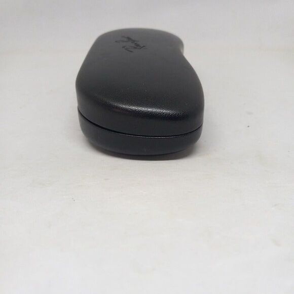 Ray-Ban Black Clam Shell Glasses Case-Gray Felt Lined-Hinged-Travel-Sunglasses - Picture 3 of 7